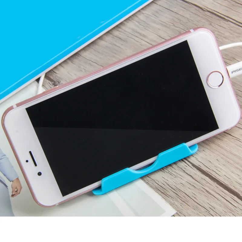 Phone Holder Desk Stand For Your Mobile Phone Tripod Bracket For IPhone IPad Tablet Xiaomi Plastic Foldable Support Telephone