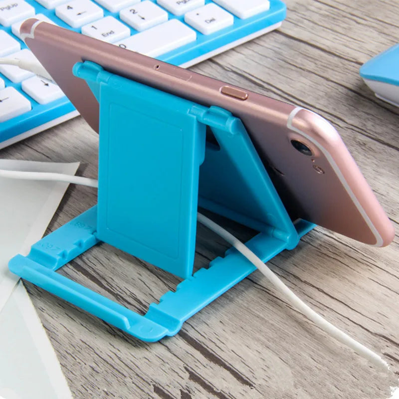 Phone Holder Desk Stand For Your Mobile Phone Tripod Bracket For IPhone IPad Tablet Xiaomi Plastic Foldable Support Telephone