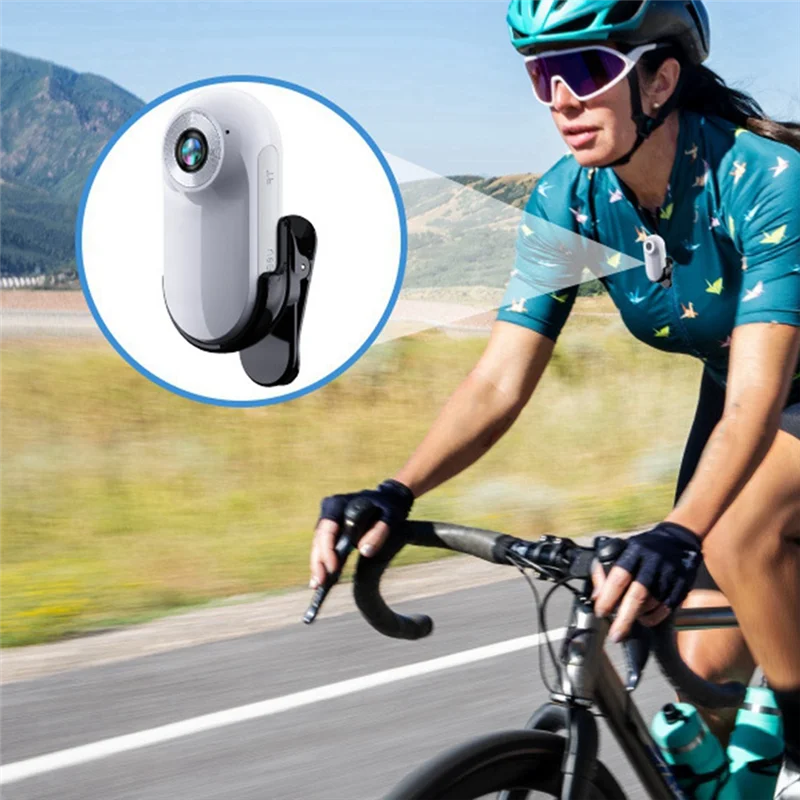 Pet Collar Camera For Pet Camera And Monitor With Wide Angle Lens, Mini Portable Stabilized Sports Body Camera