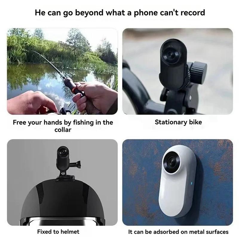 Pet Collar Camera For Pet Camera And Monitor With Wide Angle Lens, Mini Portable Stabilized Sports Body Camera
