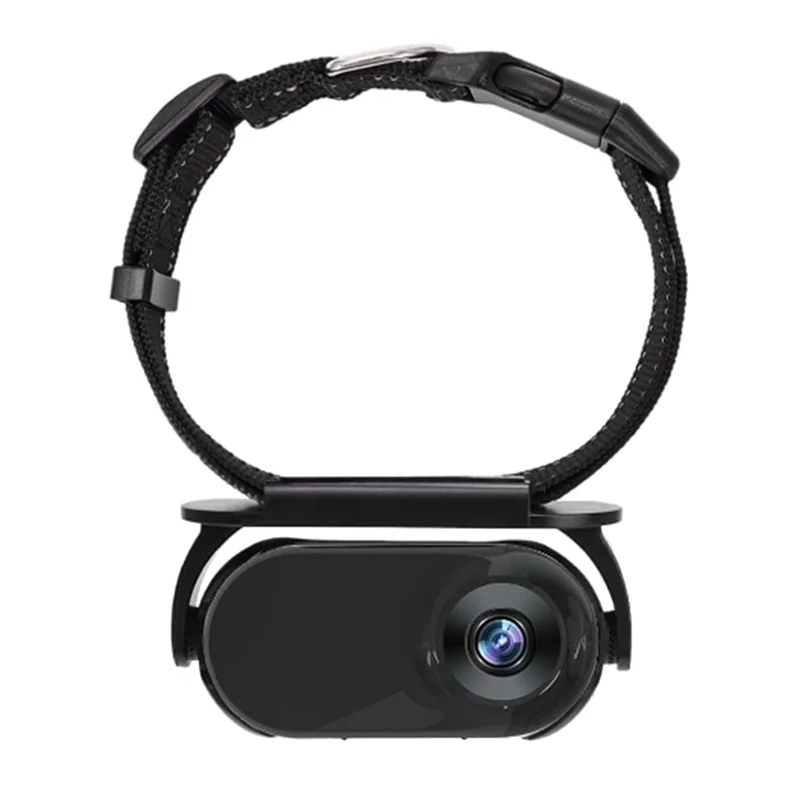 Pet Collar Camera For Pet Camera And Monitor With Wide Angle Lens, Mini Portable Stabilized Sports Body Camera