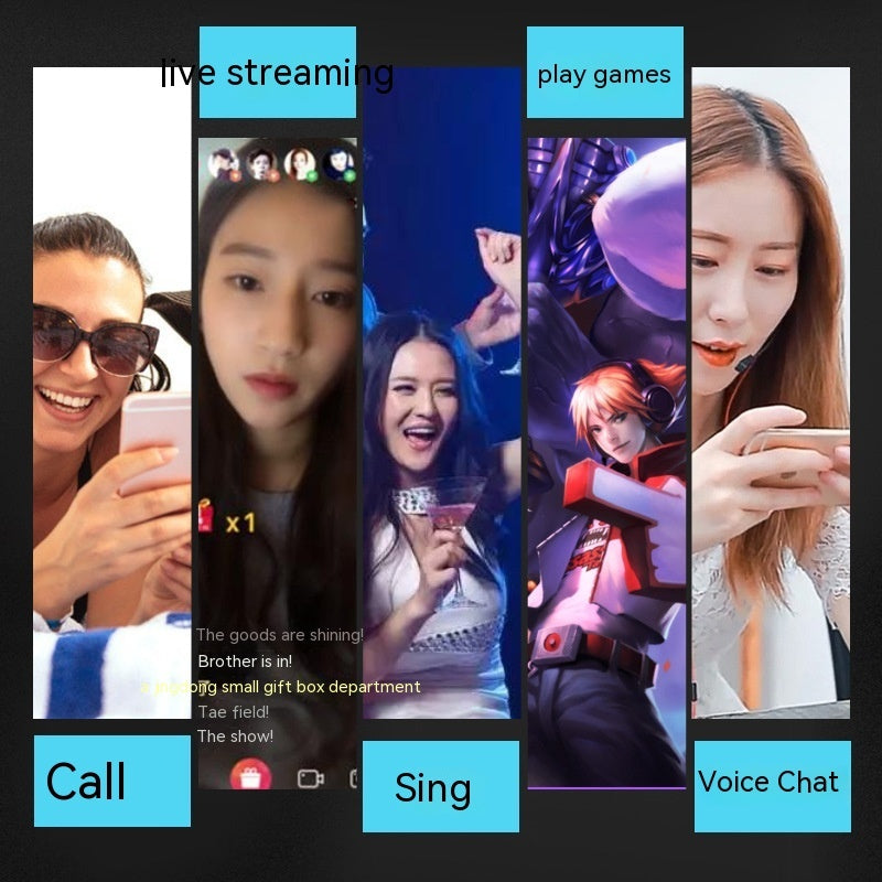 Mobile Computer Live Mini Sound Card Voice Changer Tone amazing Slow Downer